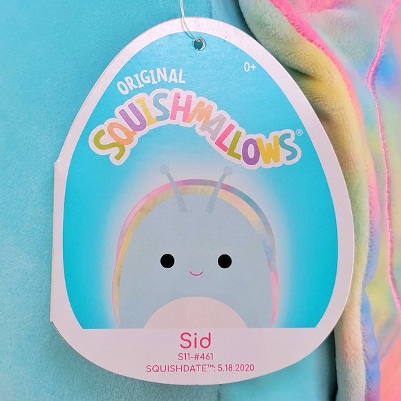 Squishmallow Sid the Blue Snail 11" Ultrasoft Stuffed Animal Plush Toy NWT - Picture 10 of 12